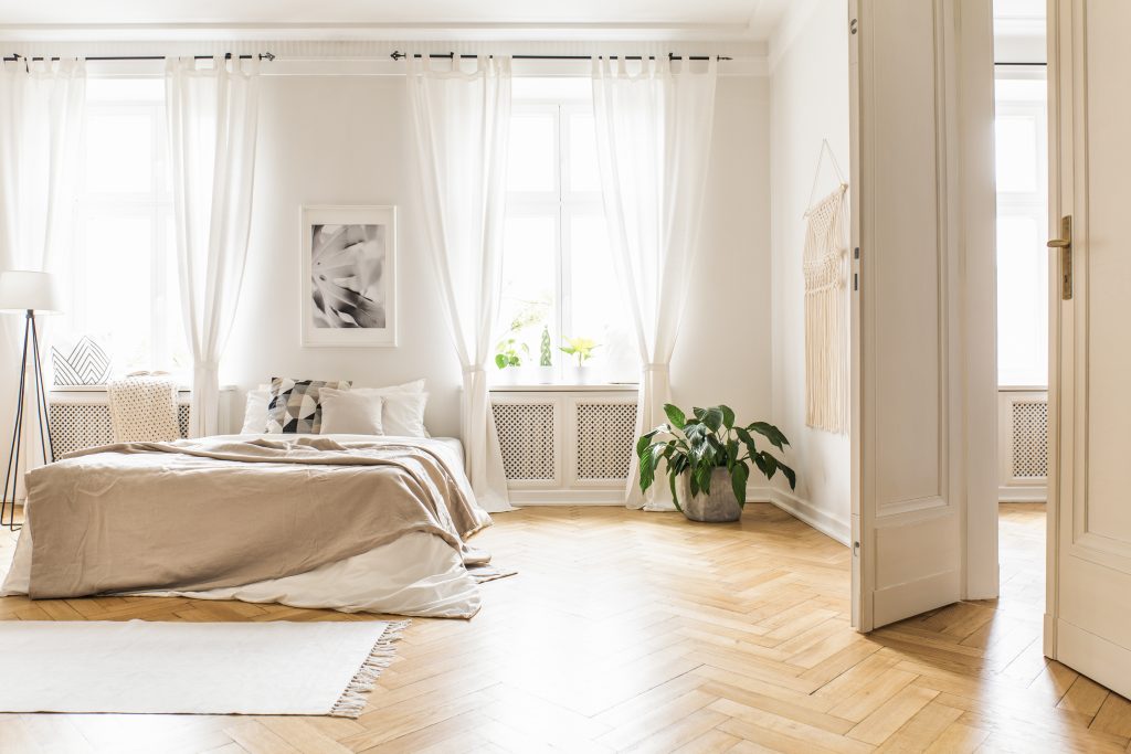 natural light in bedroom